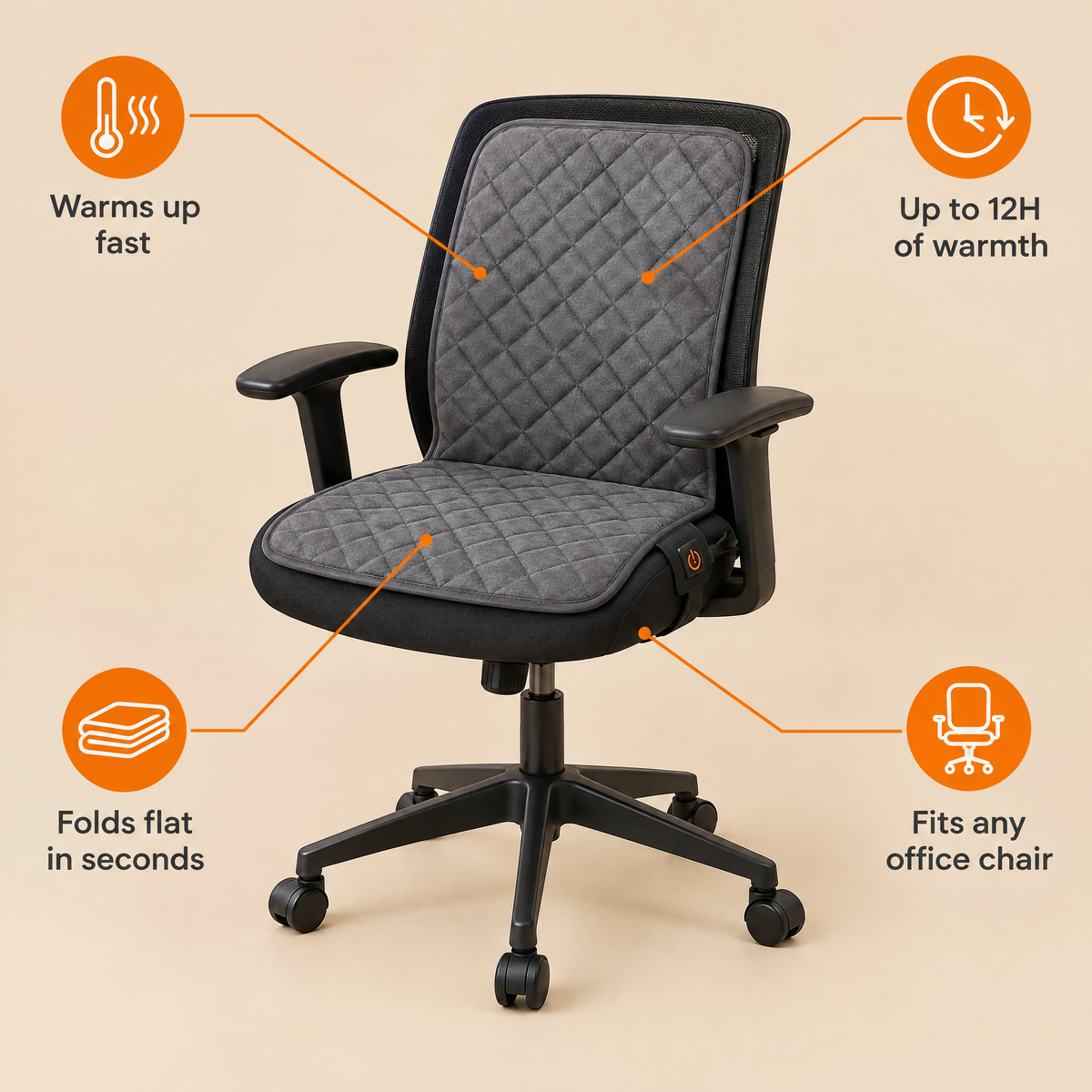 heatseat – Heated Office Chair Pad